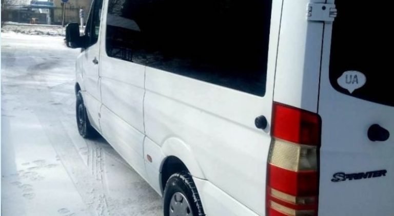 Рейс «ЯСІНЯ – УЖГОРОД» потрапив в ДТП з пасажирами через ожеледицю. 27.03.2019